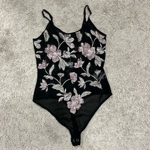 Express Floral Body suit- NWT